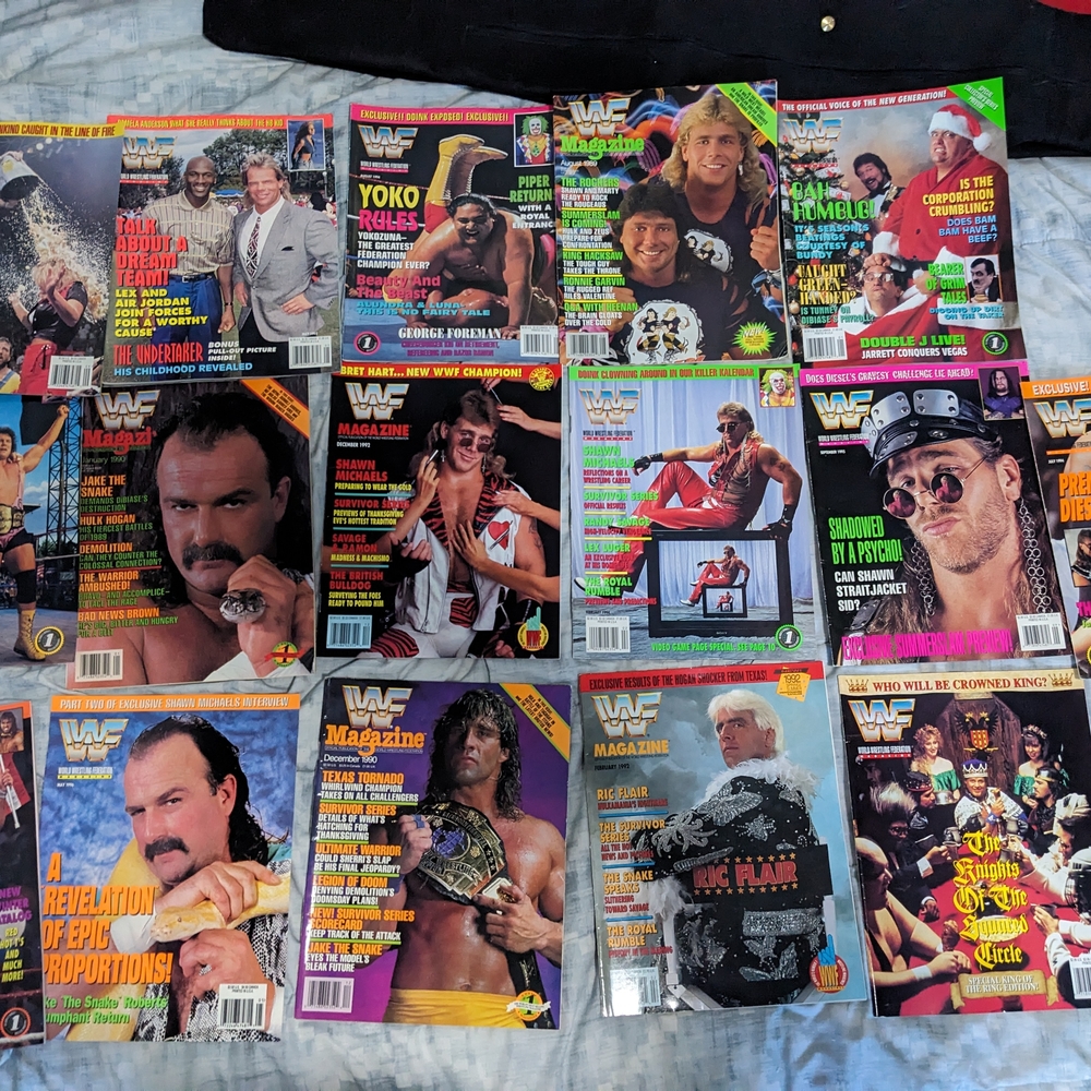 Vintage Wrestling Magazine Collection